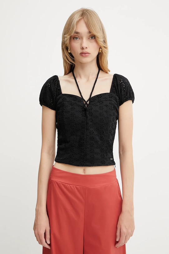

Блузка ELIANE Guess, черный
