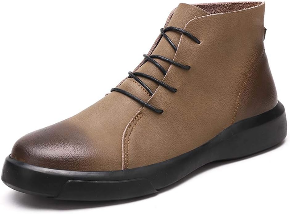 

Мужские ботинки Bitiger зимние для пеших прогулок на открытом воздухе, с меховой подкладкой, нескользящие, легкие зимние ботинки, хаки