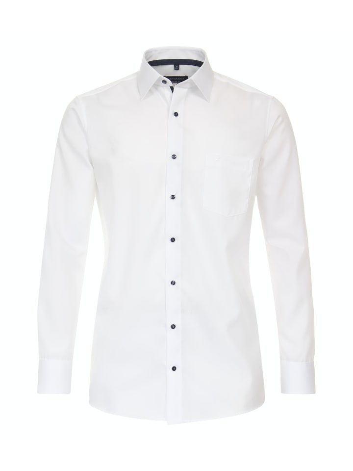 

CASAMODA Удобная деловая рубашка белого цвета
