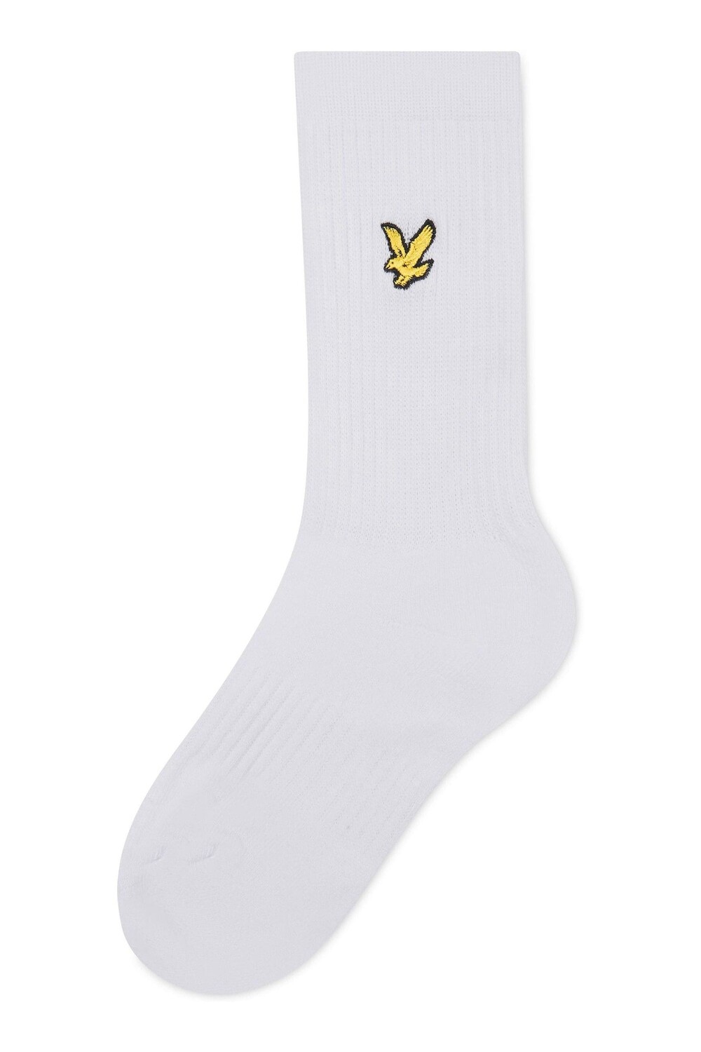Хлопковые спортивные носки для мальчиков-скаутов 3 пары Lyle & Scott, белый — фото 2