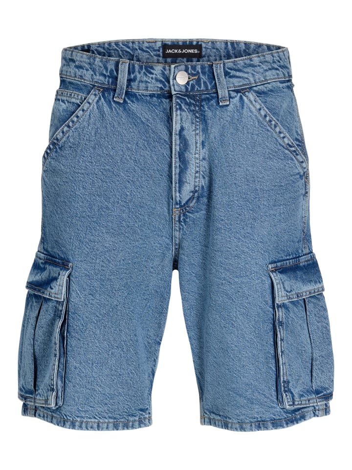 

Тканевые шорты Jack & Jones, светло-синий деним