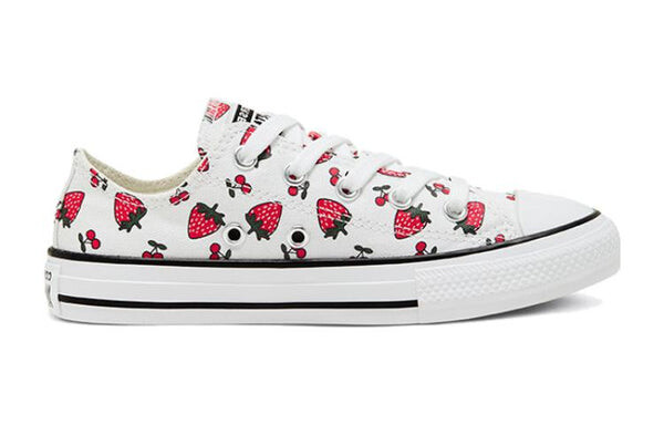 Кроссовки summer fruits chuck taylor all star low top summer fruit 'white pink' Converse, белый — фото 2