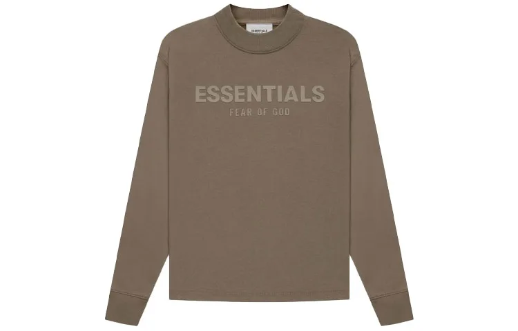 Fear Of God Essentials Футболка FW21 Wheat Brown детская