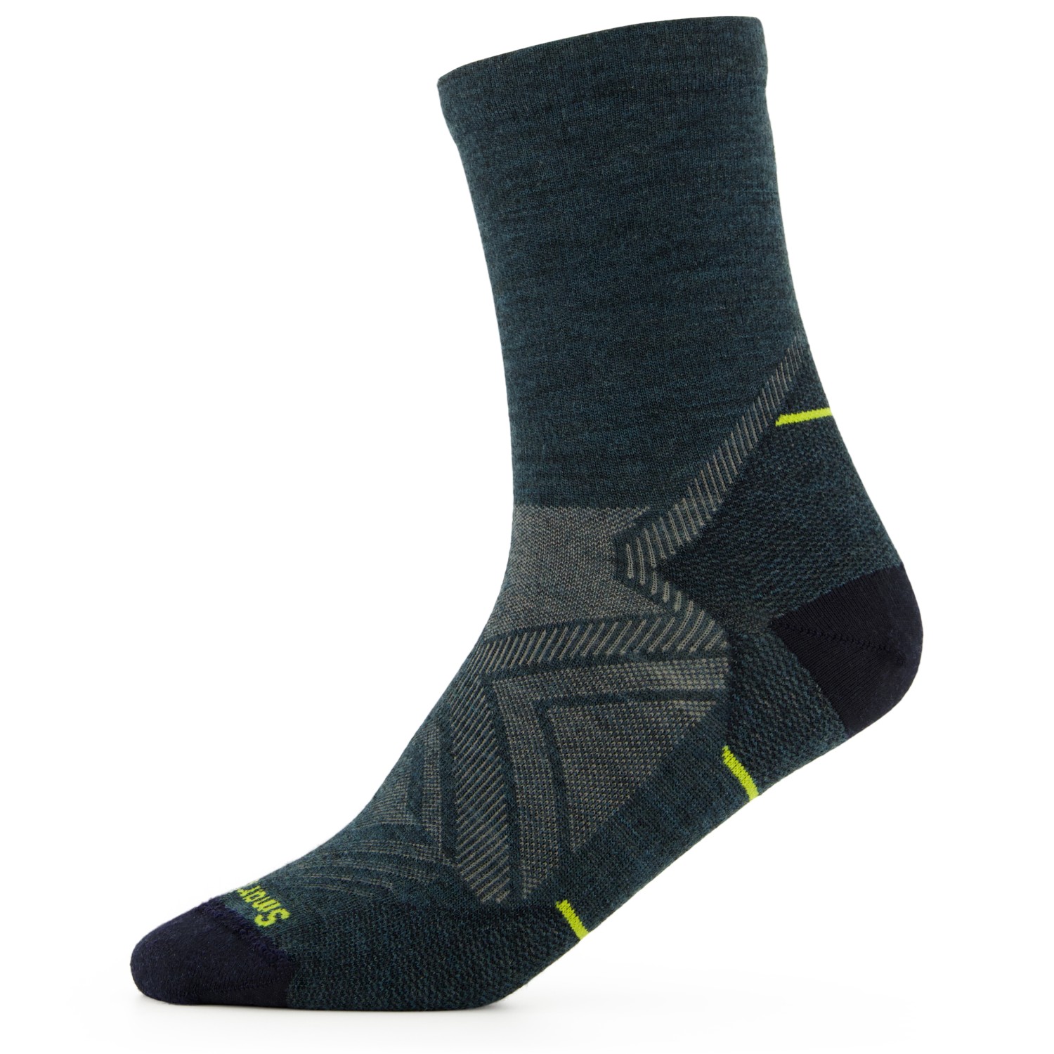 

Носки для бега Smartwool Performance Run Zero Cushion Mid Crew, цвет Twilight Blue