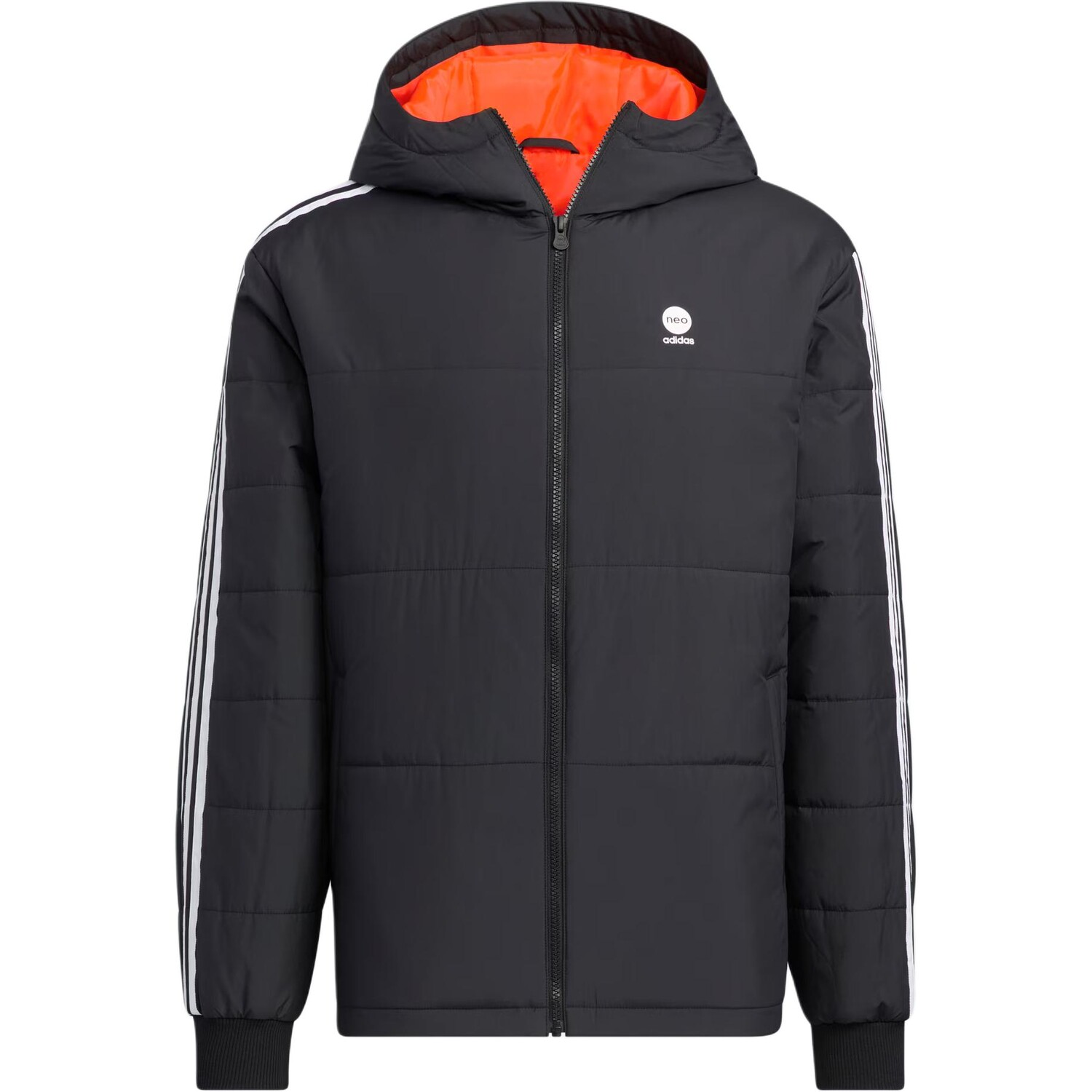 

Стеганая куртка унисекс черный Adidas Neo