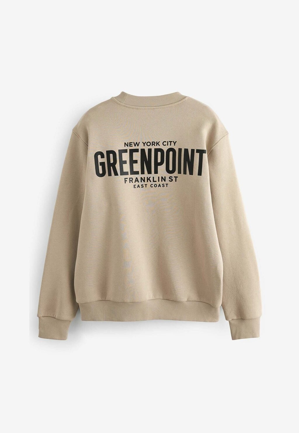 

Толстовка GRAPHIC CREW NECK Next, бежевый