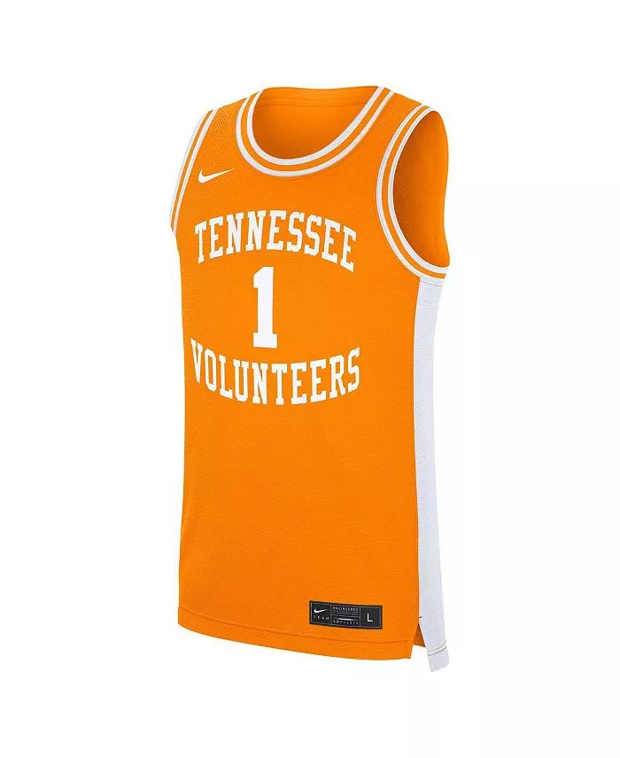 Мужская дорожная реплика джерси Tennessee Volunteers цвета Tennessee Orange 1 Nike — фото 3