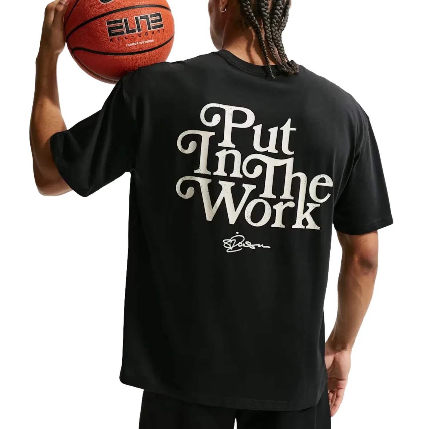 Футболка Nike Sabrina Put In Work Dri-FIT, черный — фото 3