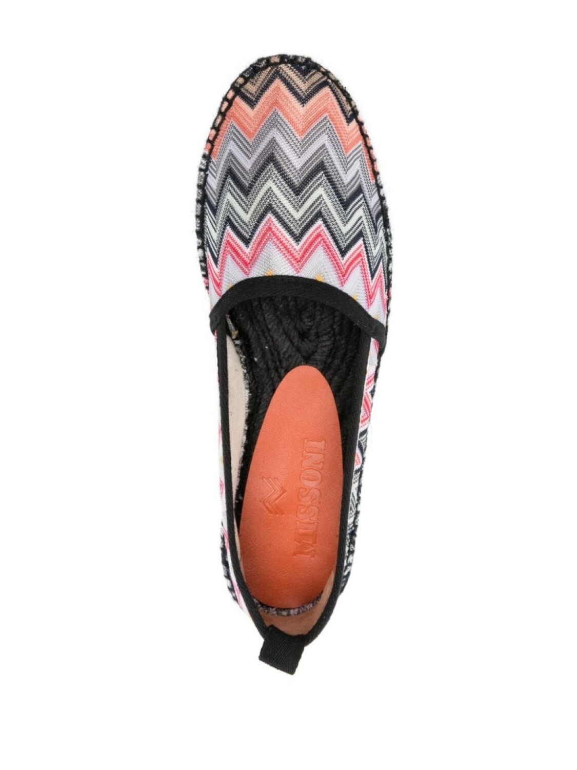 Эспадрильи с узором шеврон Missoni, черный