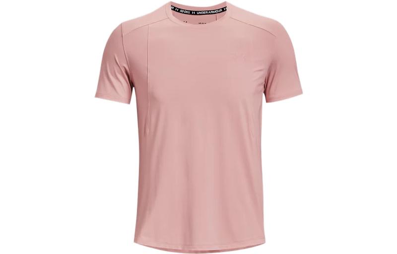 

Under Armour Футболка с втачным рукавом мужская розовая
