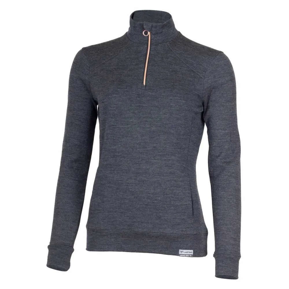 

Флис Lasting WARMINA C816 half zip, серый