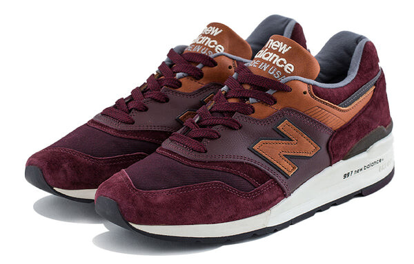 Кроссовки 997 сделано в США New Balance, красный — фото 2