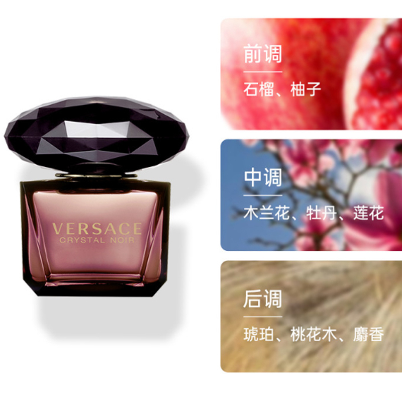 Набор мини-парфюмов для женщин Heartbeat, Eau De Parfum и Eau De Toilette, гранат и помело, четыре предмета VERSACE — фото 3