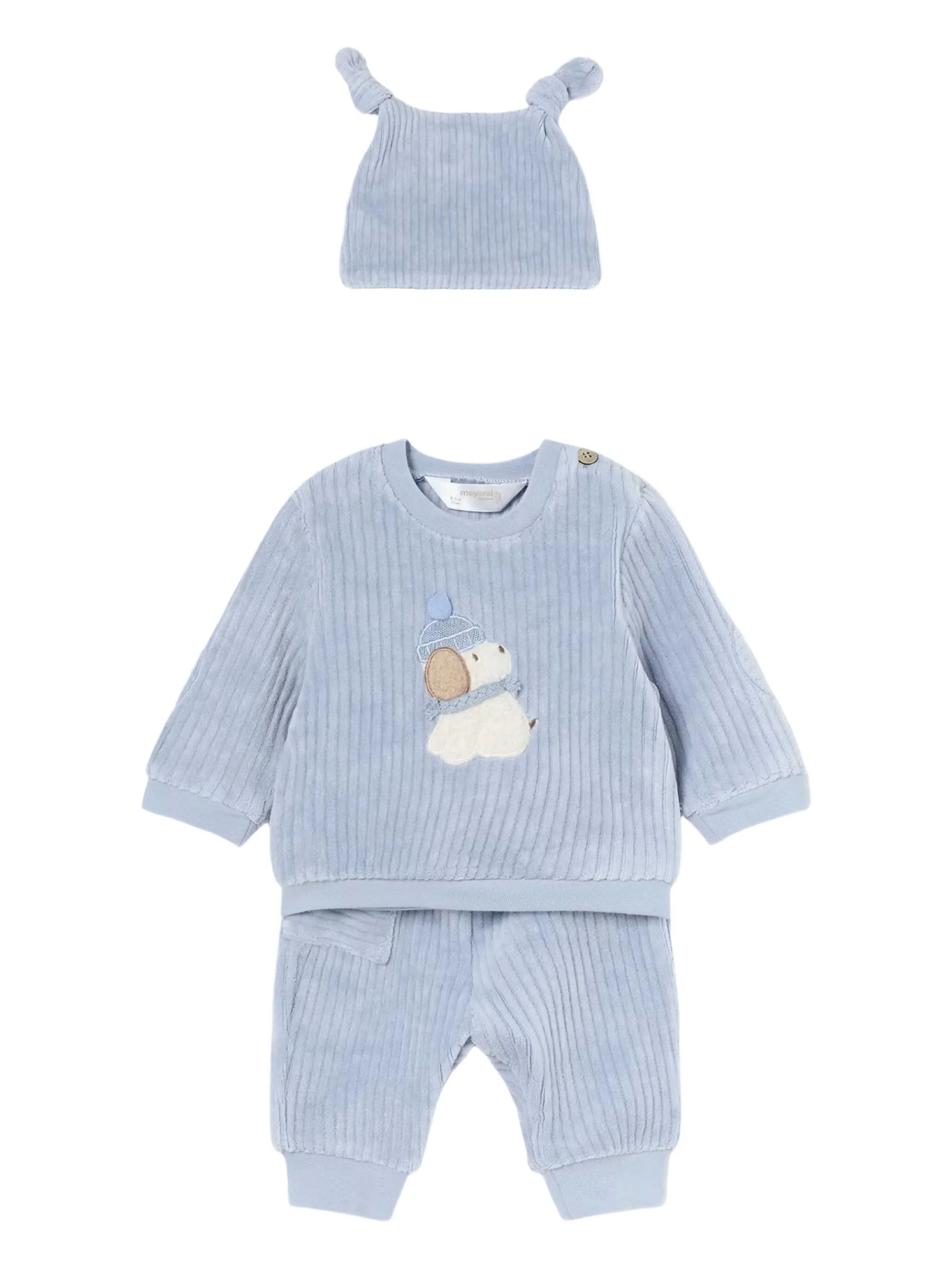 

Вельветовый костюм Mayoral, синий