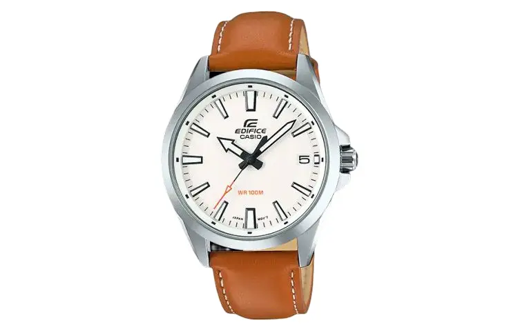 

CASIO Часы Men EDIFICE White Watch EFV-100L-7AV