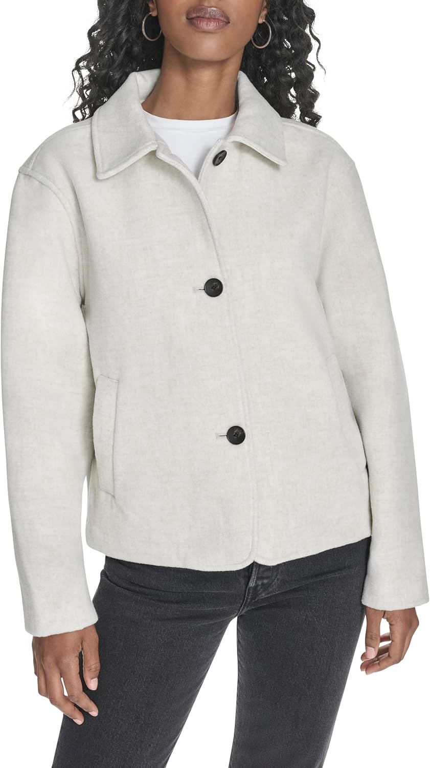 

Женская шерстяная куртка Levi's Harper Shortie, New Oatmeal