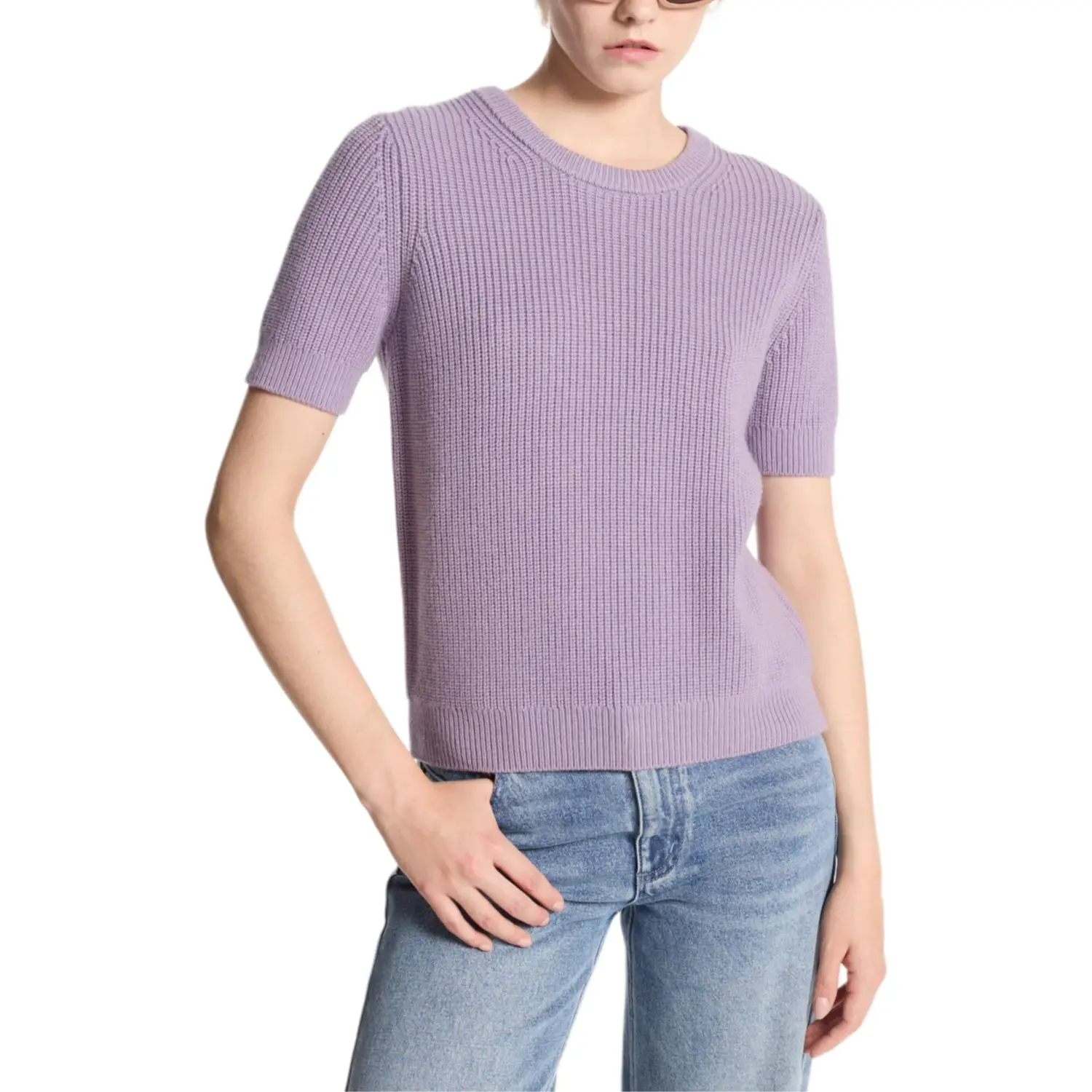 

MICHAEL KORS Свитер SS24 женский светло-фиолетовый