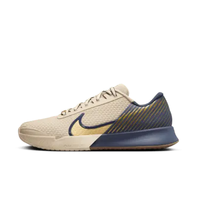 

Кроссовки Nike NikeCourt Vapor Pro 2 Premium, цвет Sanddrift/Thunder Blue/Gum Medium Brown/Metallic Gold