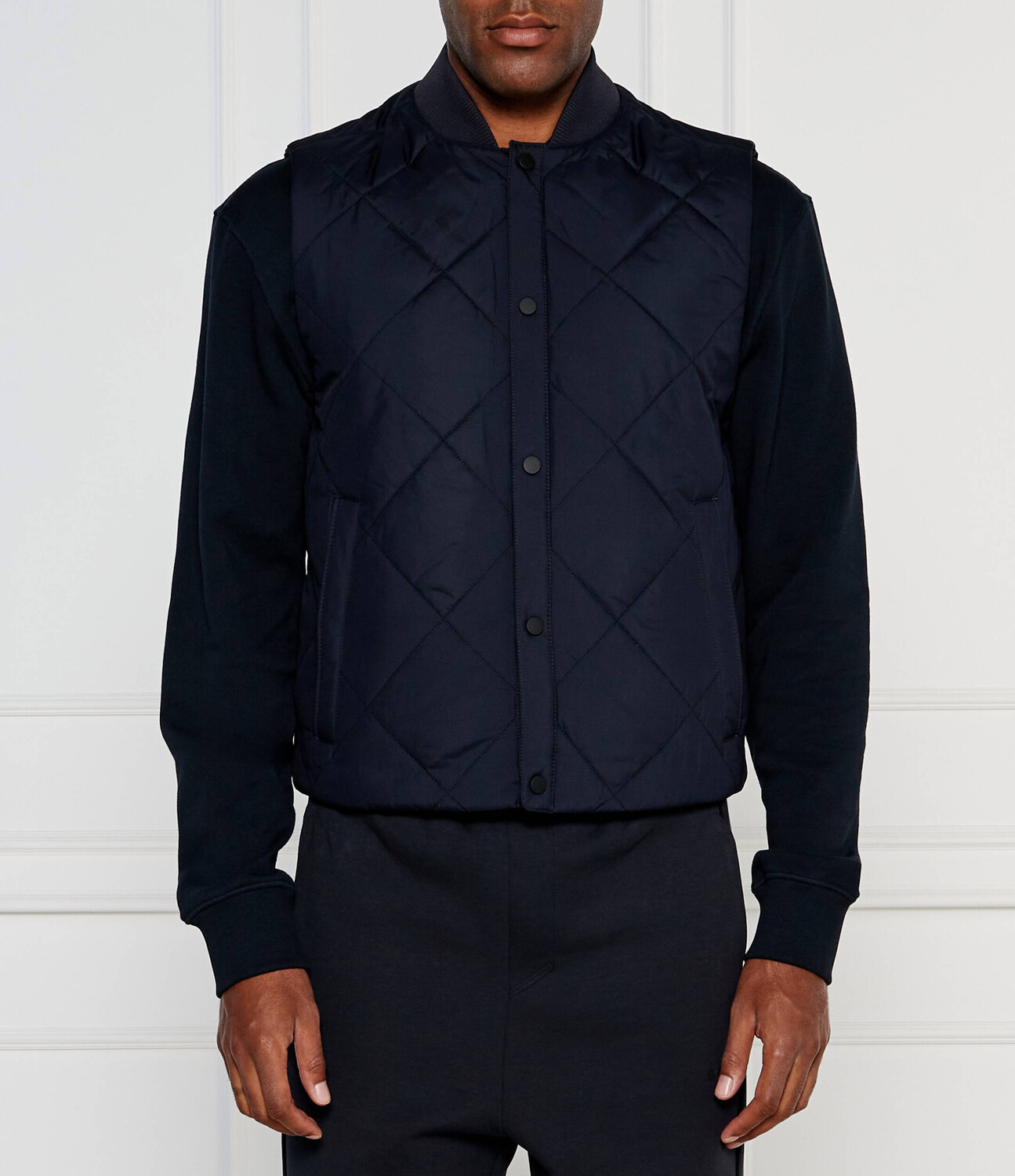 

Куртка BOSS BLACK P-Canopus Regular Fit, темно-синий