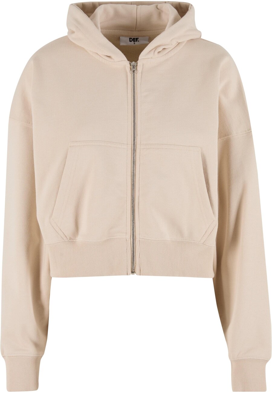 

Худи с капюшоном на молнии DEF, Wool white