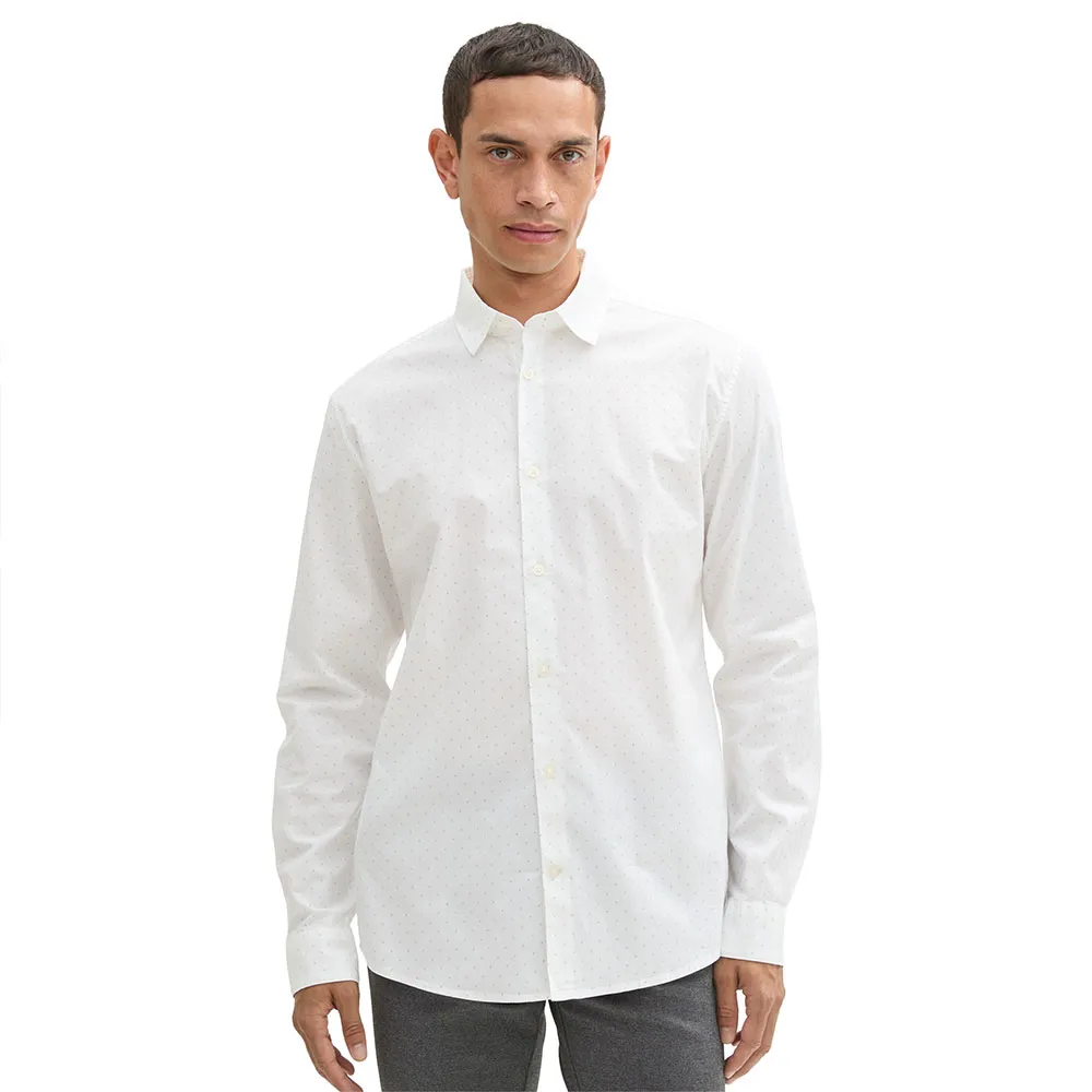 

Рубашка Tom Tailor Fitted Stretch, белый