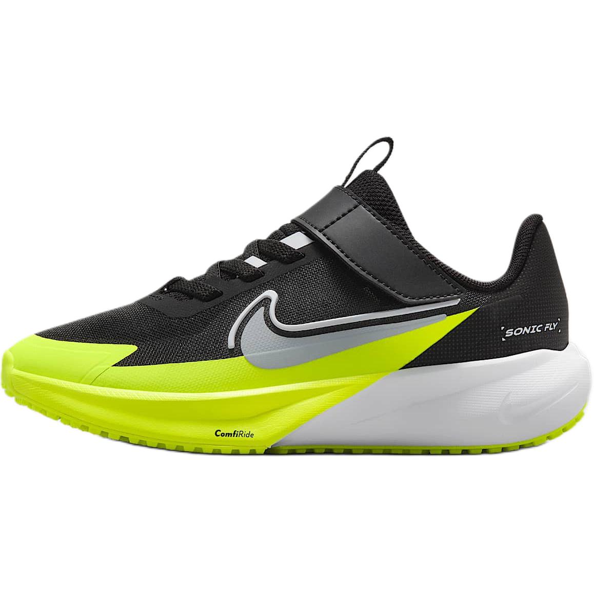 

Nike Sonic Fly устойчивые к истиранию низкие кроссовки для бега black green детские