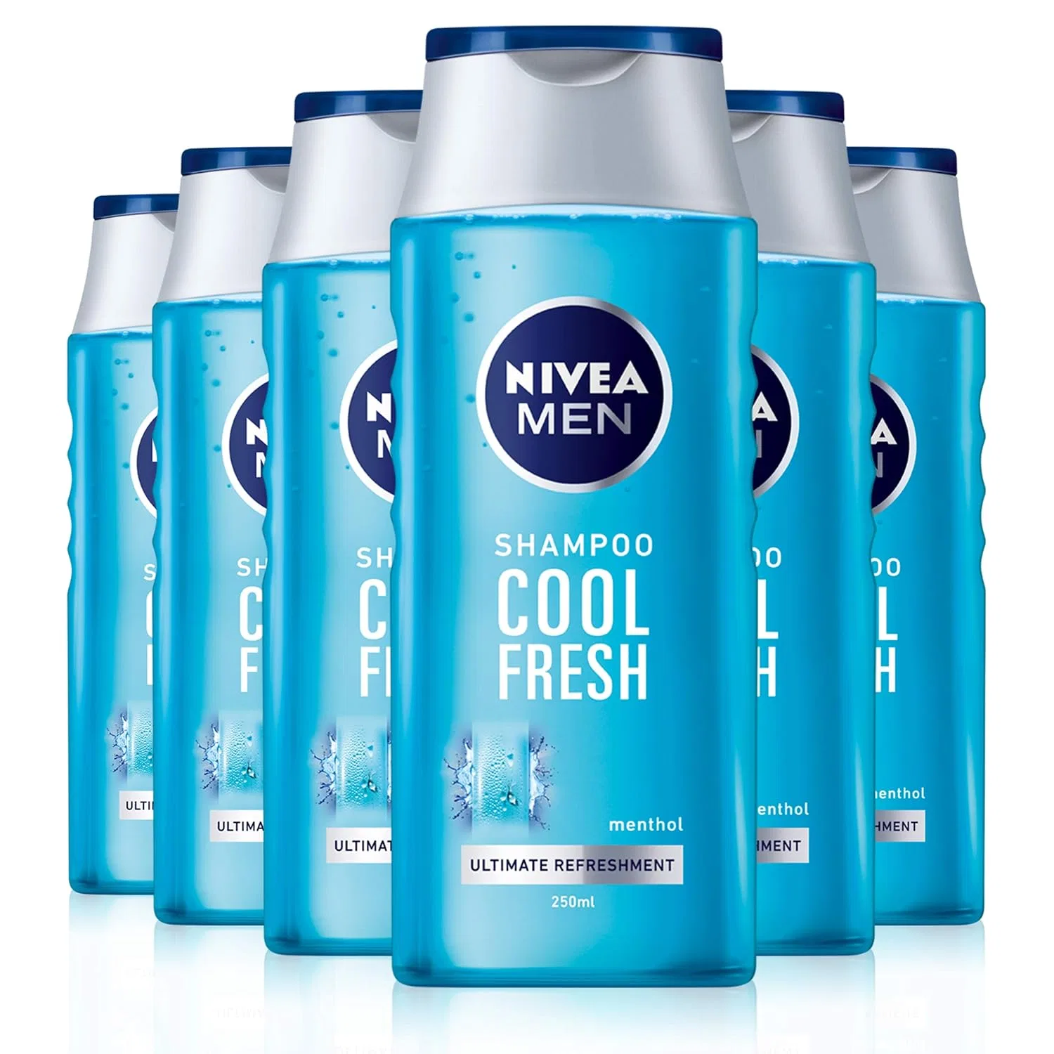 Мужской шампунь NIVEA Men Cool Fresh с ментолом, 250 мл, 6 штук Nivea Men
