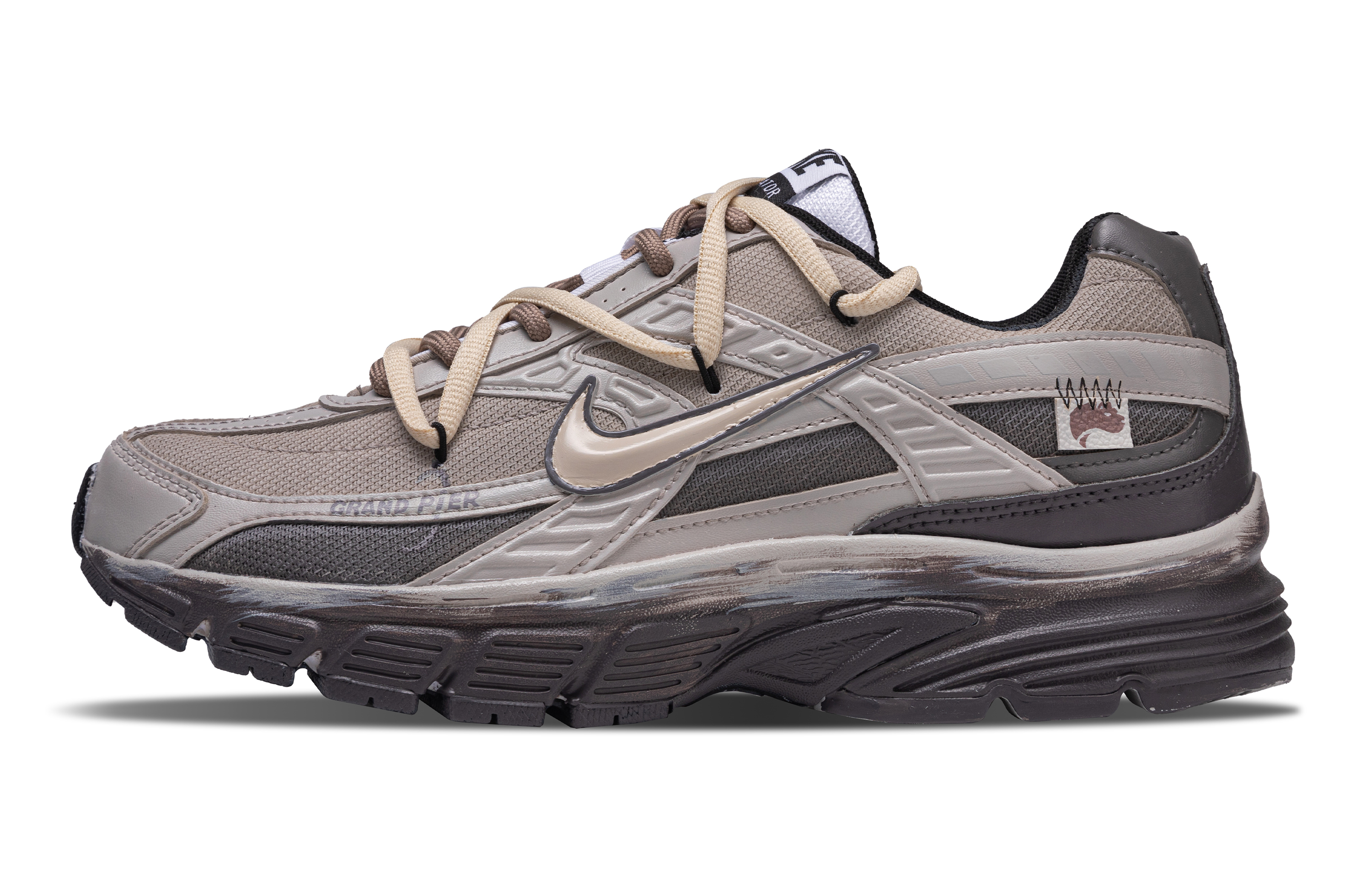 

Nike Кроссовки Initiator с низкой амортизацией, износостойкие, мужские, коричневые