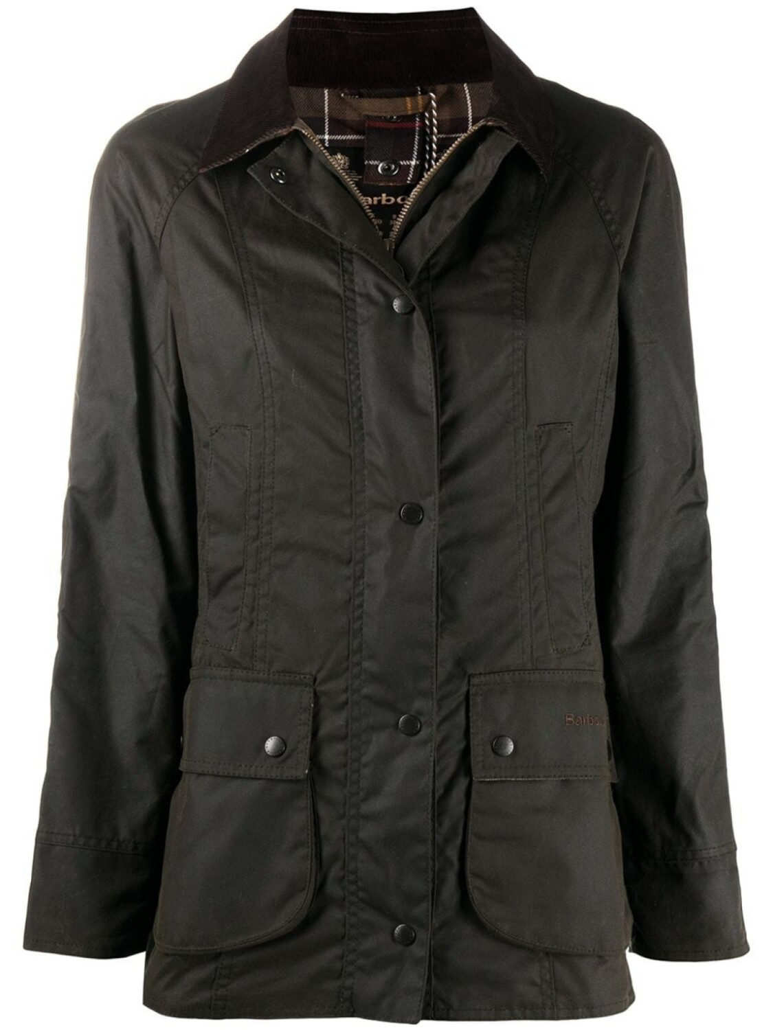 

Вощеная куртка Beadnell Barbour, зеленый