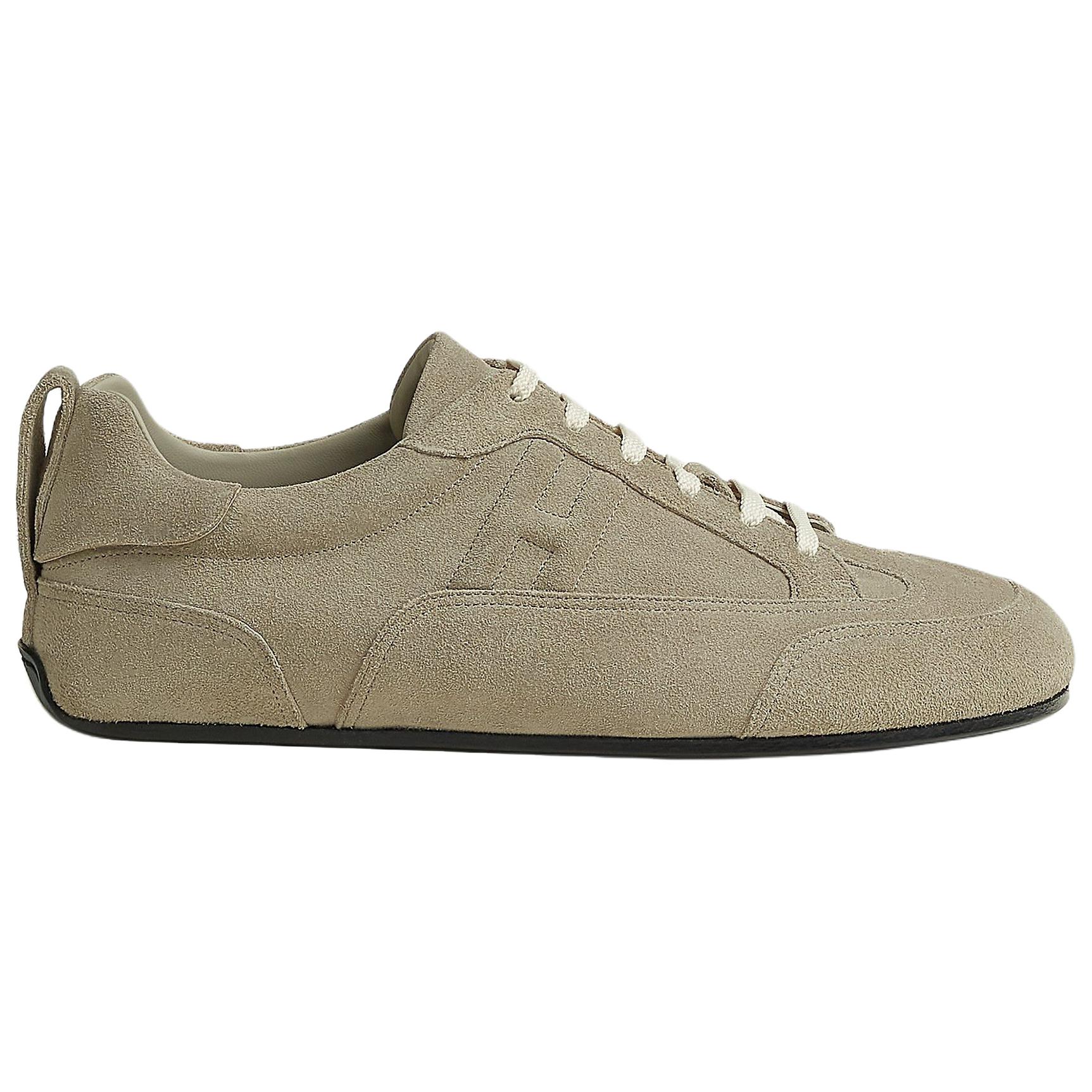 HERMES Кроссовки May Low top Casual Shoes мужские серые — фото 3