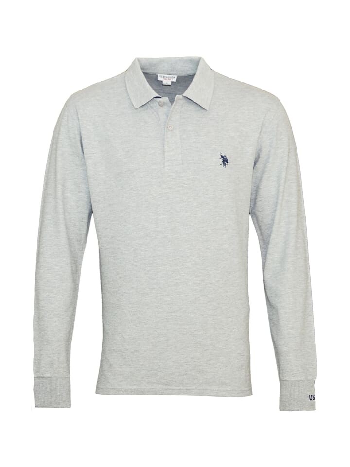 

Поло US Polo Assn Shirt, светло-серый