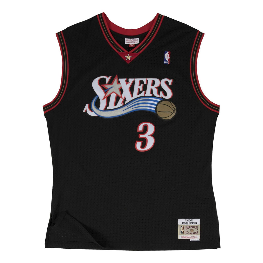 

Джерси Mitchell & Ness NBA Swingman Jersey Philadelphia 76ers Road 2000-01 Allen Iverson 'Black', черный