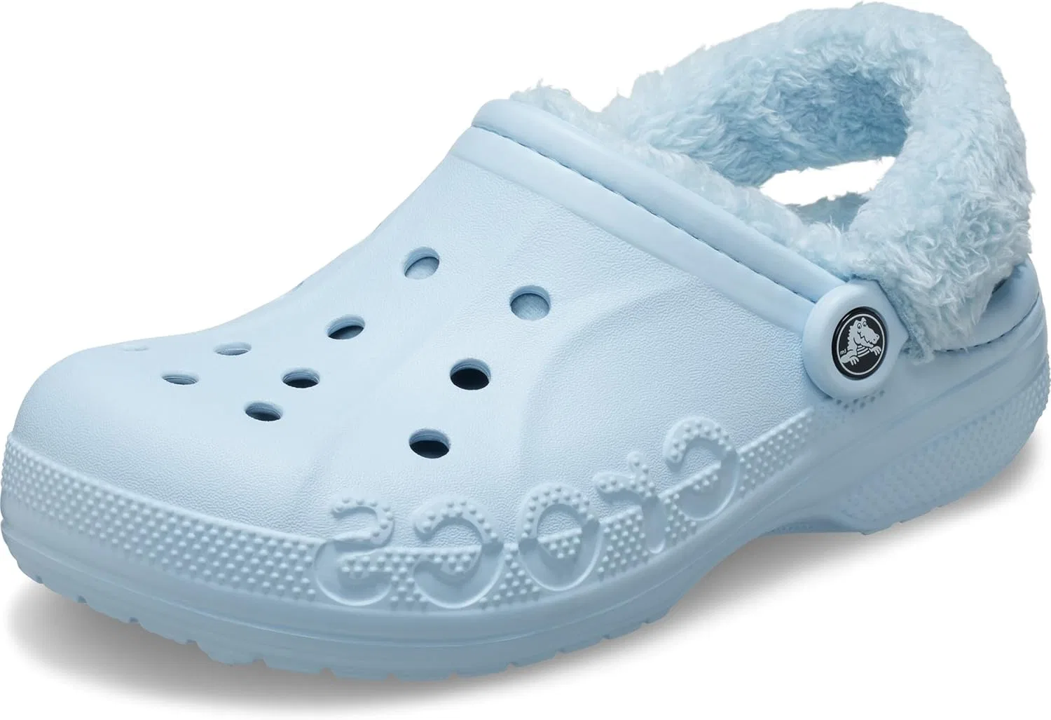 Деревянные сабо Crocs Unisex Baya на подкладке, Mineral Blue