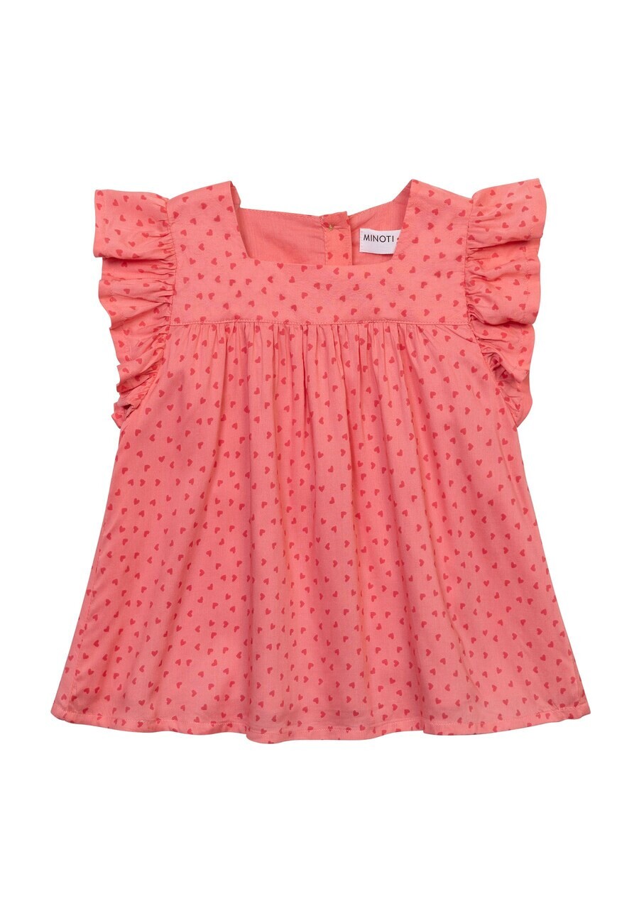 Блуза MINOTI Blouse, цвет Pink/Dark pink