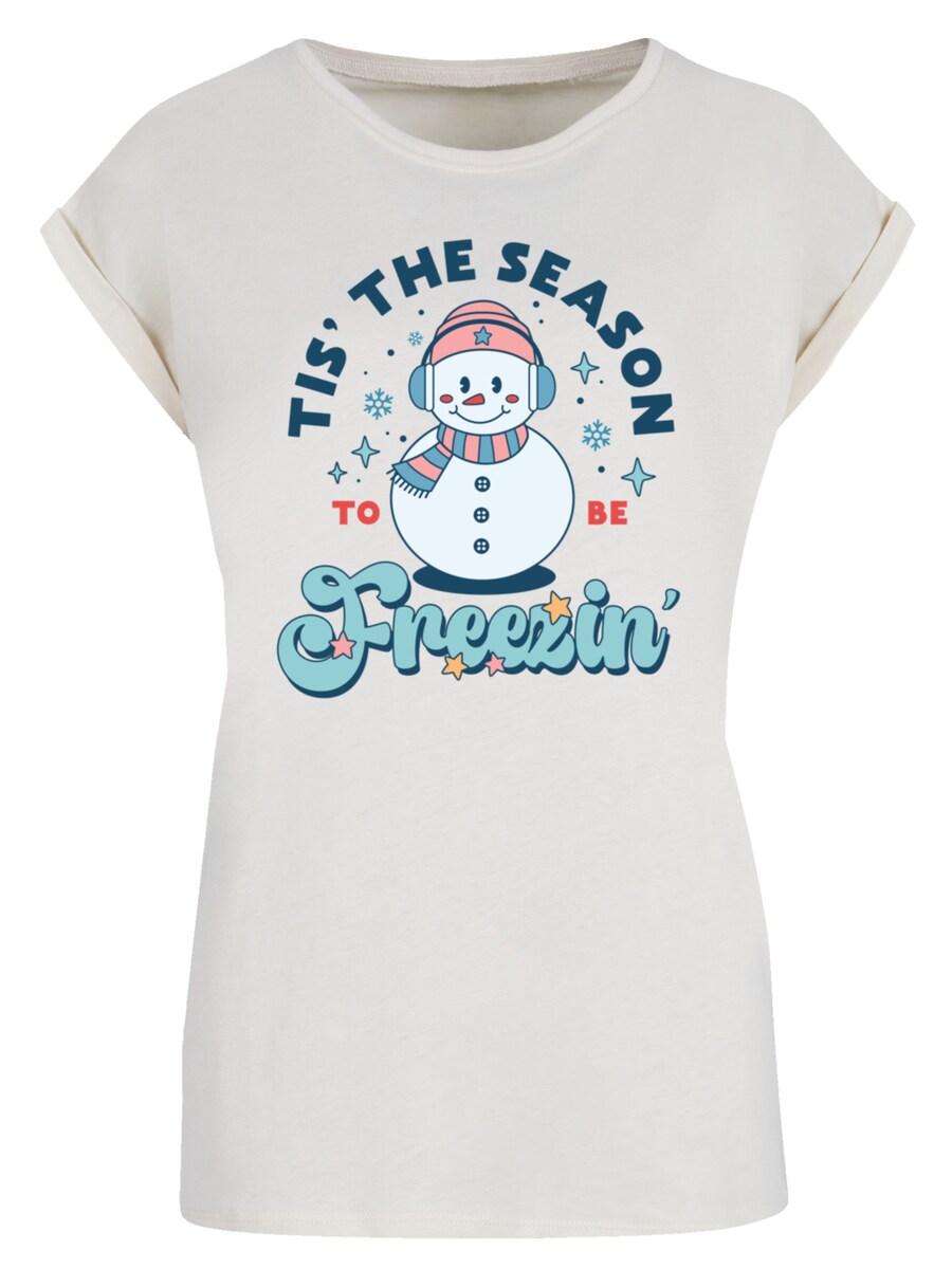 

Рубашка F4NT4STIC Tis The Season to Be Freezin, песочный