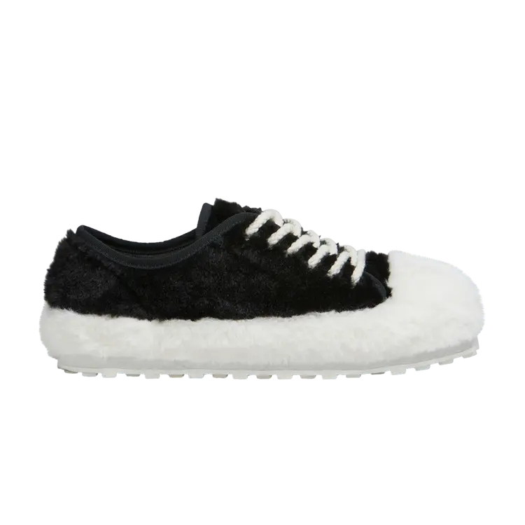 Кроссовки Marni Wmns Teddy Tennis Sneaker, цвет Black Lily White