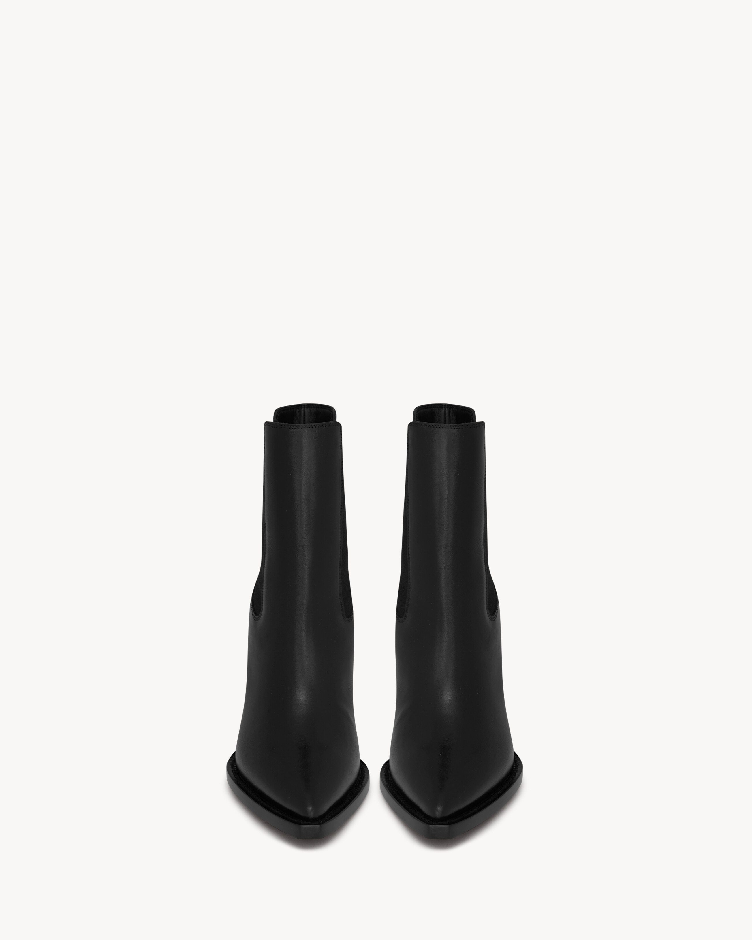 Челси-ботильоны THEO из гладкой кожи Saint Laurent, черный — фото 2