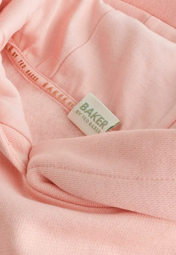 Худи стандартного кроя с металлизированным логотипом Baker By Ted Baker, Pink — фото 4