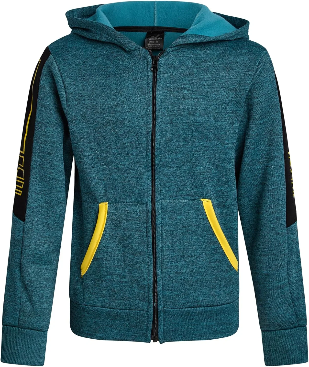 Детский спортивный костюм из флиса Pro Athlete, 2 предмета, Teal Blue Lining — фото 4