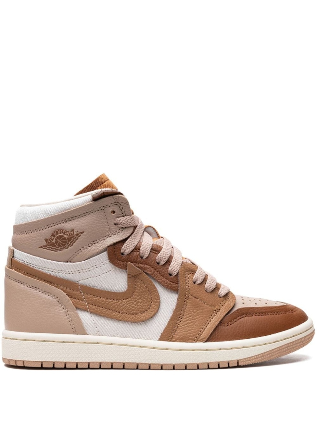 

Кроссовки Air 1 High MM Legend Medium Brown Jordan, бежевый