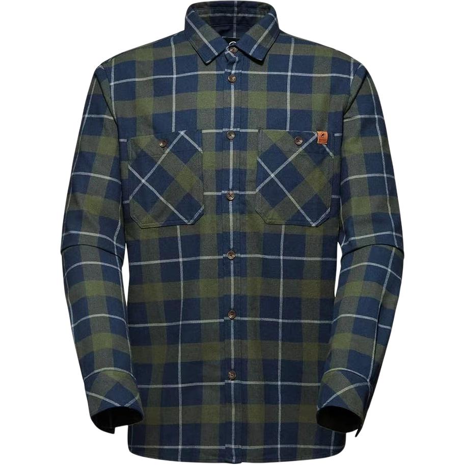 

Mammut Рубашка с длинным рукавом Alvra мужская синяя