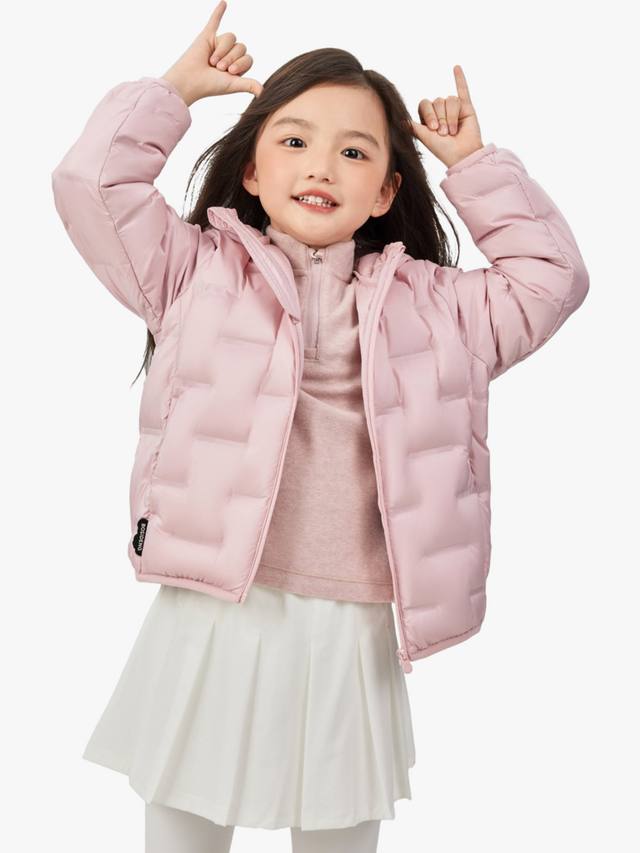 

Детская утеплённая куртка с капюшоном Bosideng, Light Peach