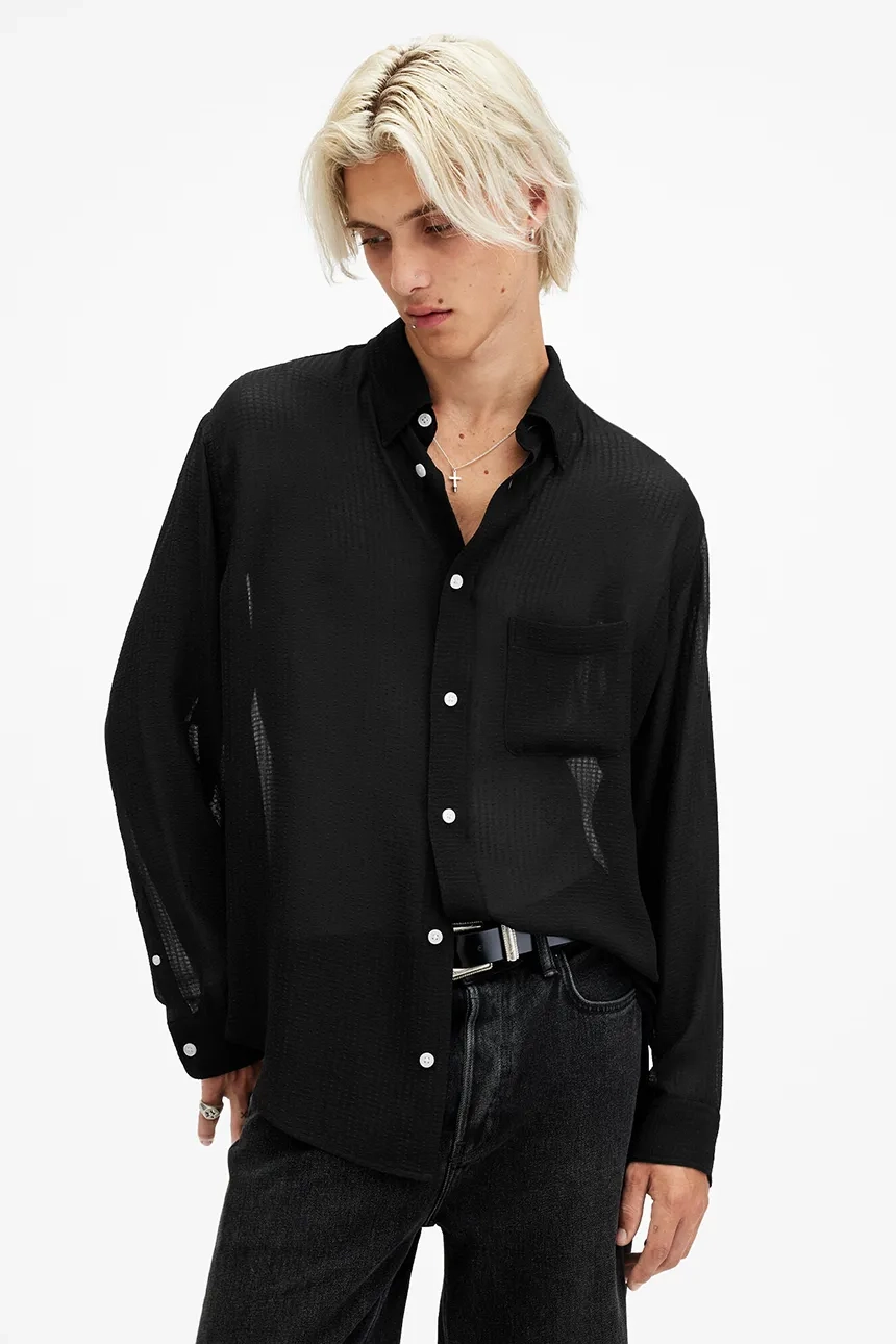 

АНДО рубашка AllSaints, черный