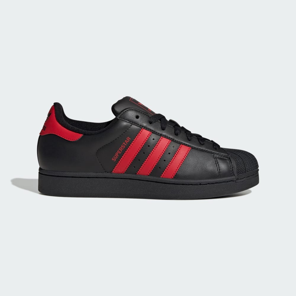 

Кроссовки Adidas Superstar II Shoes, цвет Core Black/Better Scarlet/Core Black