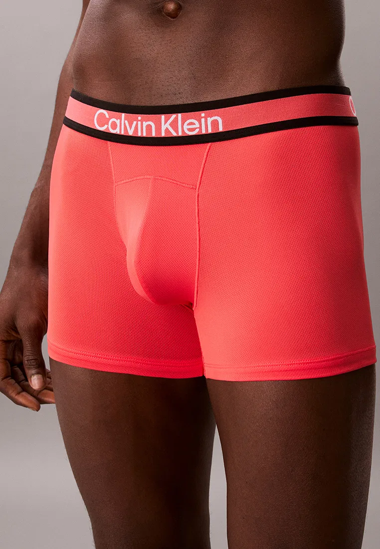 Трусы, сетчатые, Calvin Klein, розовый — фото 3