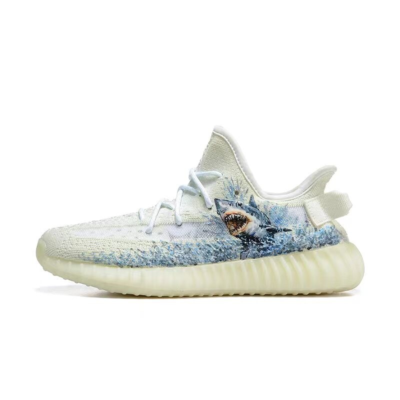 

Кроссовки adidas originals Yeezy Boost 350 V2 Lifestyle Shoes Unisex Low-top Blue/white, белый
