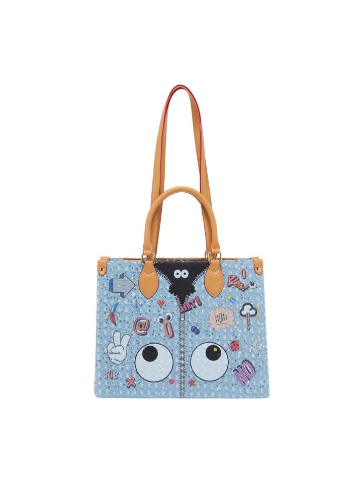 

Сумка через плечо myMo, синий деним