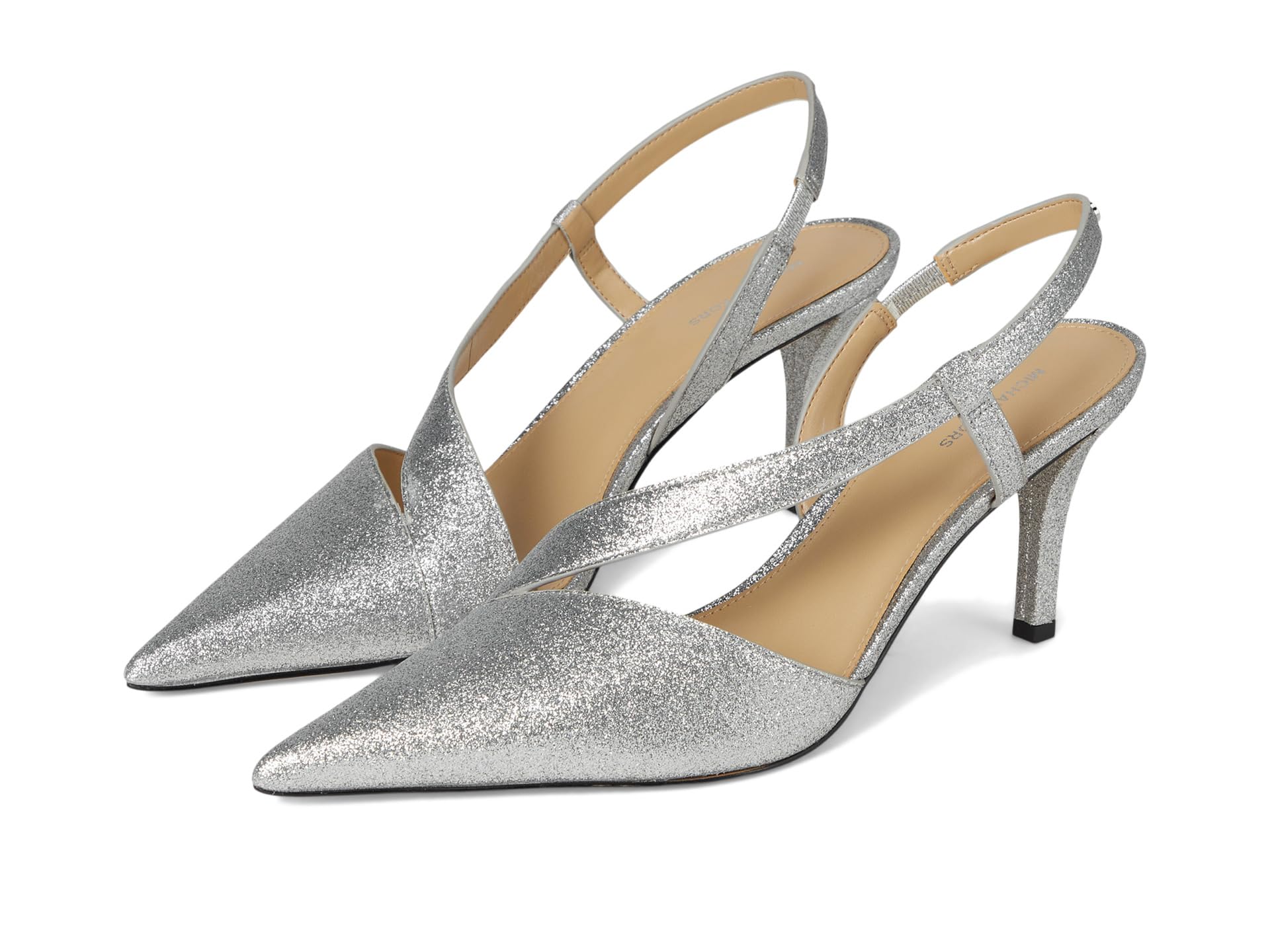 Туфли MICHAEL Michael Kors Jaida Pump, серебряный