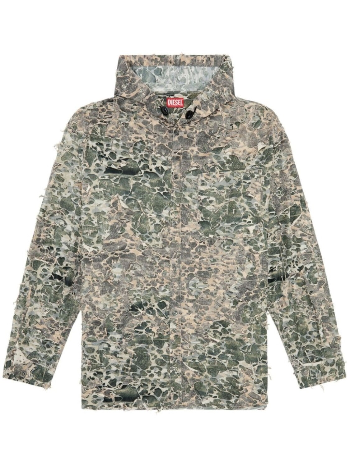 

Diesel S-DEWNY-HOOD-HOCKK, зеленый