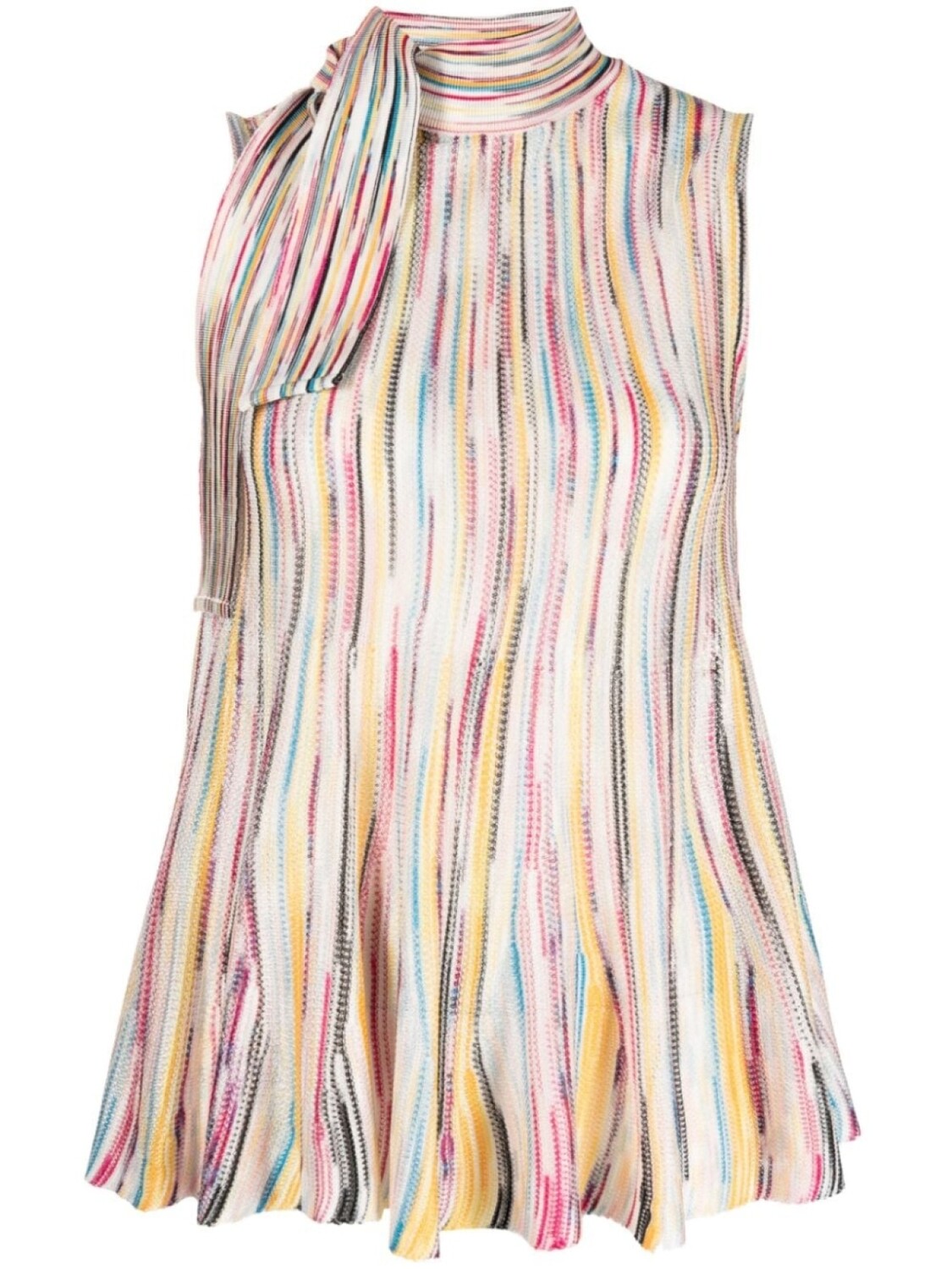 

Missoni трикотажный топ с завязками, розовый